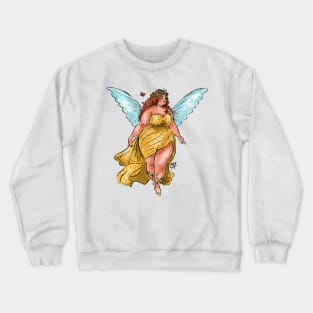 Pretty Spring Fairy Crewneck Sweatshirt